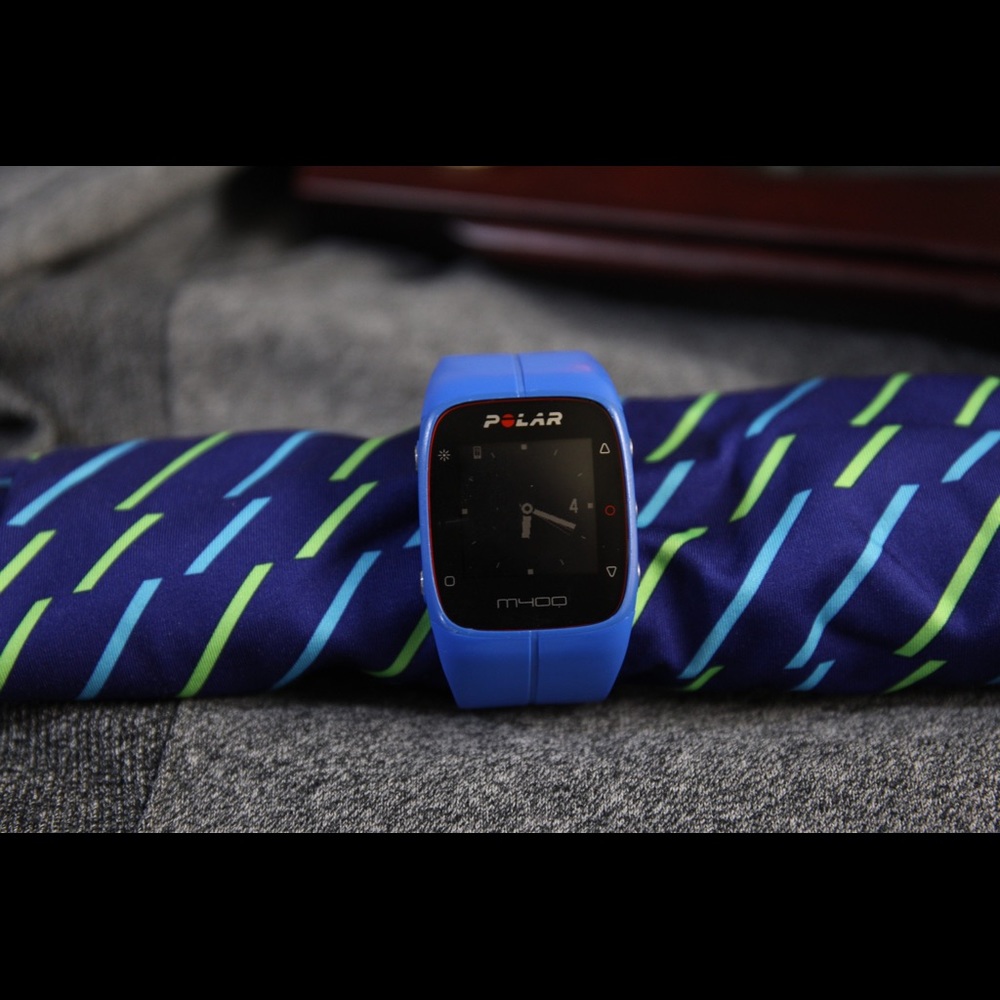 Polar M400 heart rate watch